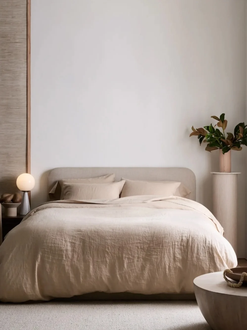 Quince European Linen Duvet Cover Set Toffee